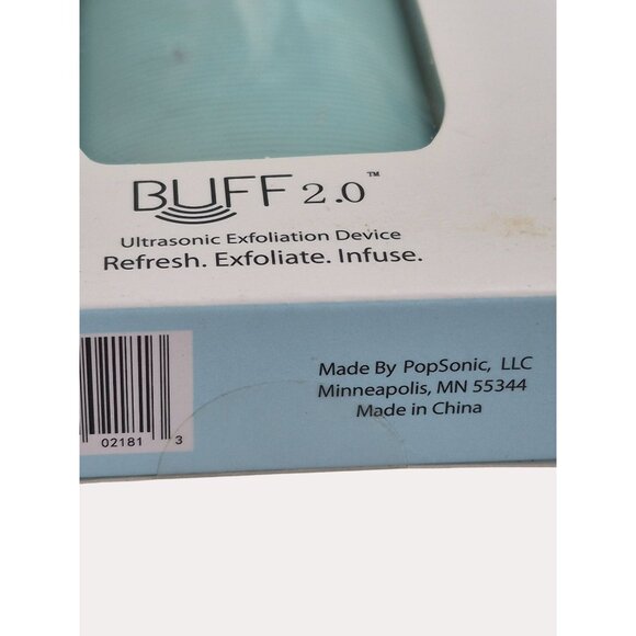 Pop Sonic Buff 2.0 Ultrasonic Exfoliation Device  Refresh Exfoliate & Infuse  Co - Picture 6 of 6